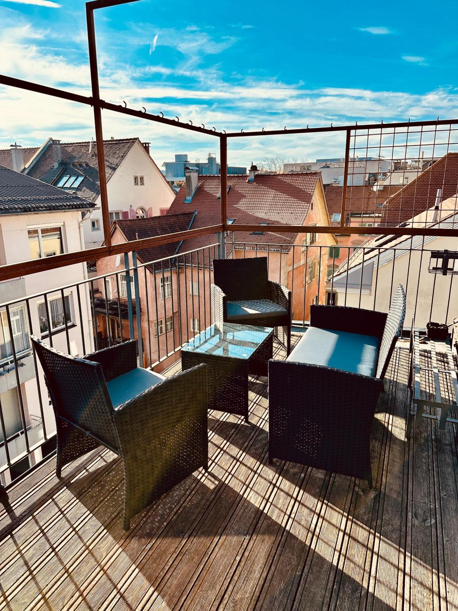 Zentrale Wohnung Mit Dachterasse Μπρέγκενζ Εξωτερικό φωτογραφία